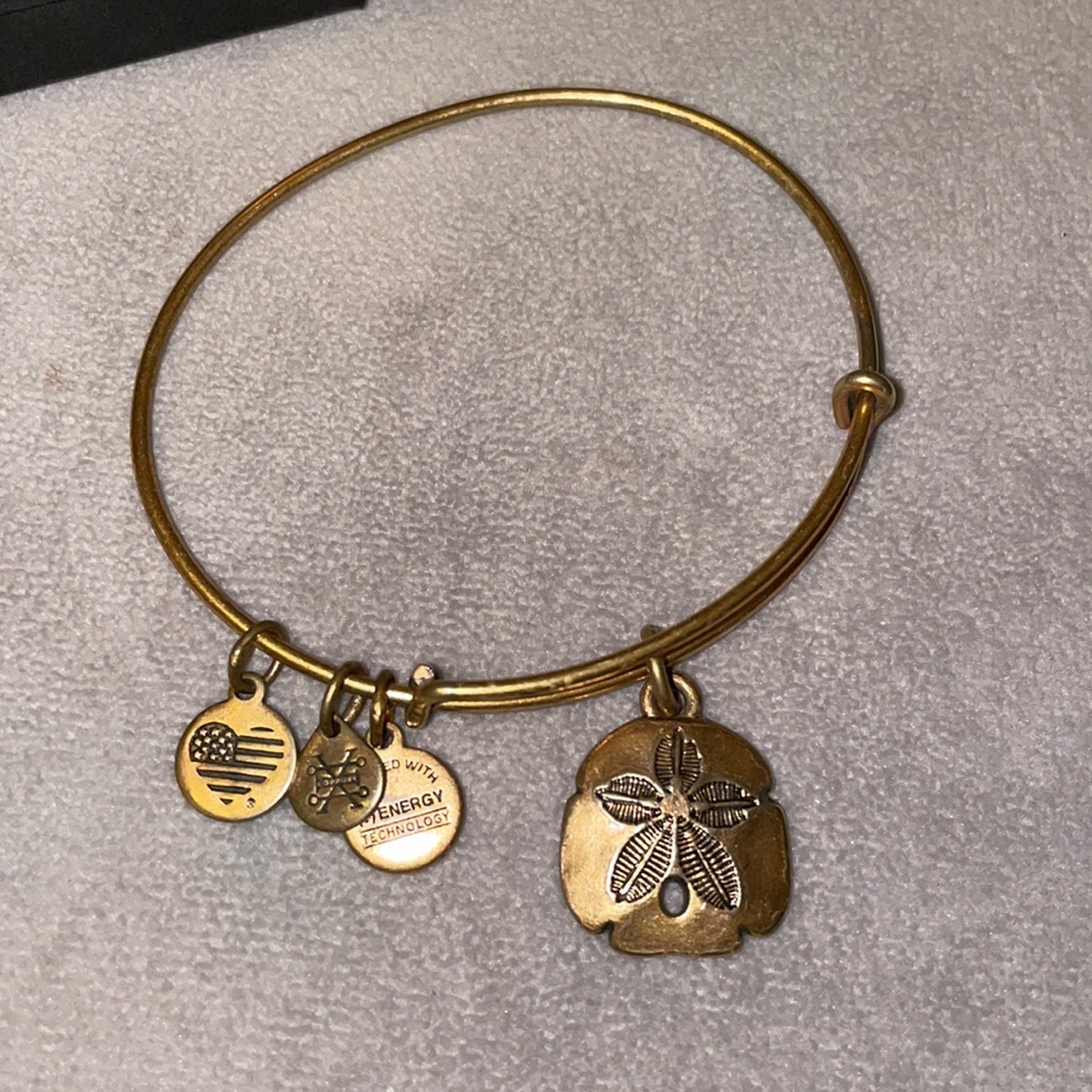 Alex and Ani Sand Dollar Bracelet